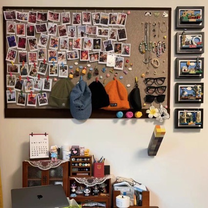 Felt Board Photo Wall Photo Background Board Felt Background Board Message Board Cultural Wall Background Board Living Room Photo Wall