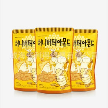 South Korea imported Barbee Tom Farm honey butter almond 250g honey flavor big package