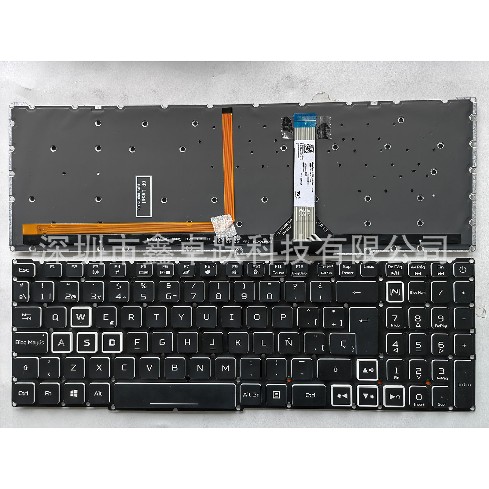 Suitable for Acer 300 Ph315-52 Ph317-51 Nitro 5 N22C1 N20C1/C2/C3 Keyboard