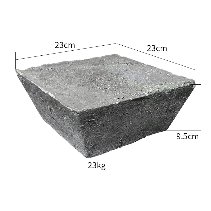 Large Quantities of Antimony Blocks Are Available for Long-Term Supply. the Content Is about 85. Non-Standard Material Raw Antimony Is Used for Metallurgical Addition and Smelting