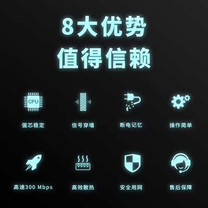 Wifi Signal Amplifier Booster Expands Router Extender Network Signal Wireless Relay through Wall Reception