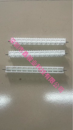 Очистная стойка 3497-3502, двухслойная пластиковая стойка U-образной формы с 25 зубьями