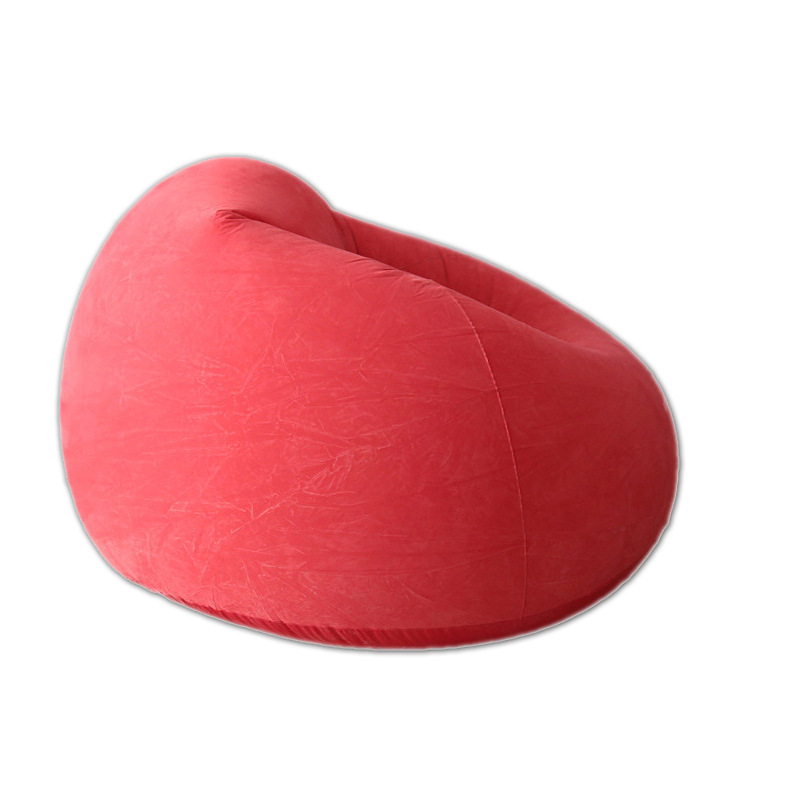 Inflatable Spherical Sofa, Flocked Lazy Sofa Manufacturer, Direct Sales of Inflatable Velvet Sofa Recliner, Inflatable Single Sofa