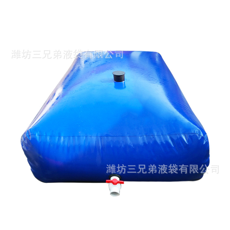 Large-Capacity Pvc Water Bag Liquid Bag Foldableed Thickeneded Soft Water Bag Drought-Resistant Water Storage Bag Fire Emergency Pre-Pressed Water Bag
