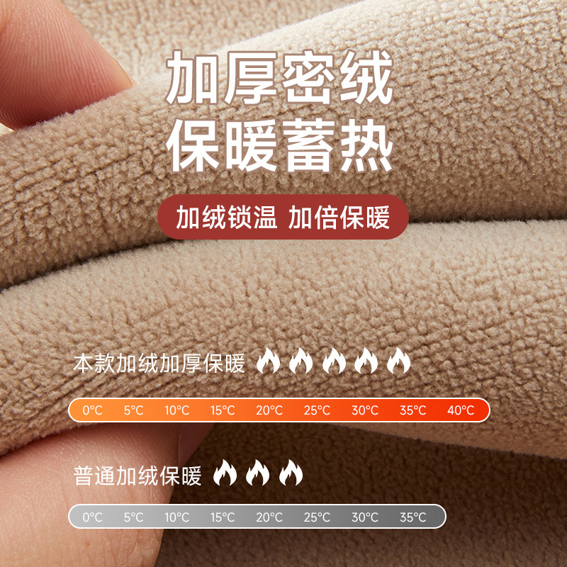 Middle-aged and elderly people's life year big red thermal underwear women's fleece-lined thickened autumn clothes autumn pants for the elderly grandmother mother winter