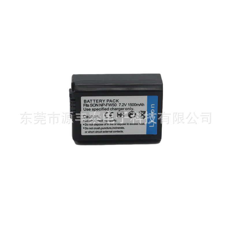 Suitable for Sony A6400 A6300 A6000 A5100 A5000 A7S2 A7 Np-Fw50 Battery