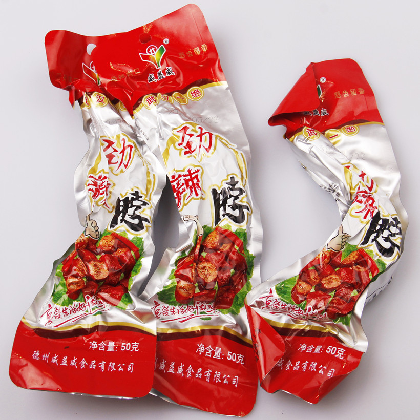 Острая куриная шейка Вэйиуэй 50г готовая к употреблению закуска