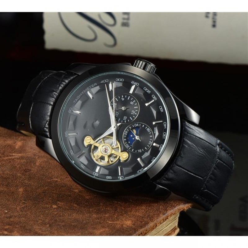 2023 Men's Foreign Trade Wis Product Belt Automatic Mechanical Watch Manufacturer Wholesale
