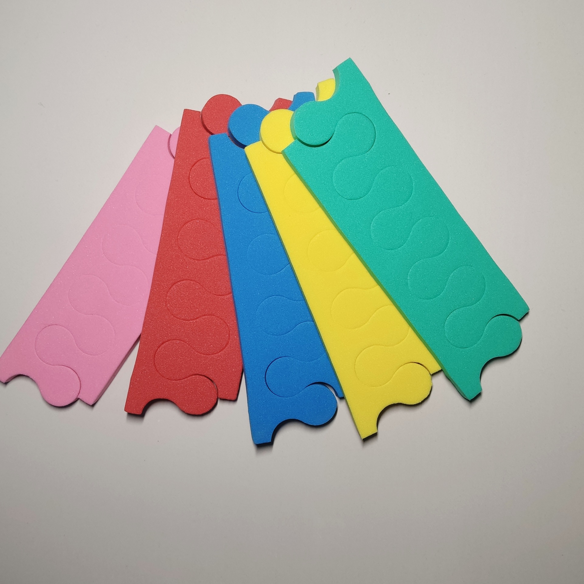 Cross-border Disposable Toe Separator, Finger Toe Separator, Multi-color Toe Separator
