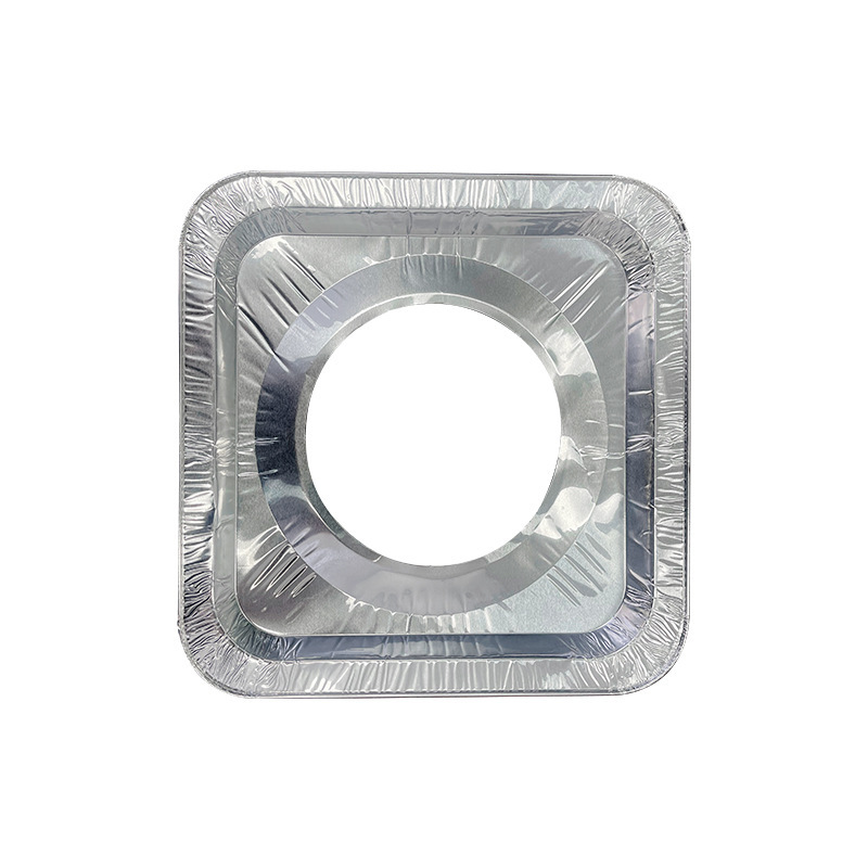 Extra Thickened Gas Stove Mat Oil-proof Mat Japanese Kitchen Stove Aluminum Foil Mat High Temperature Resistant Tin Paper Cleaning Fire-proof Oil Mat