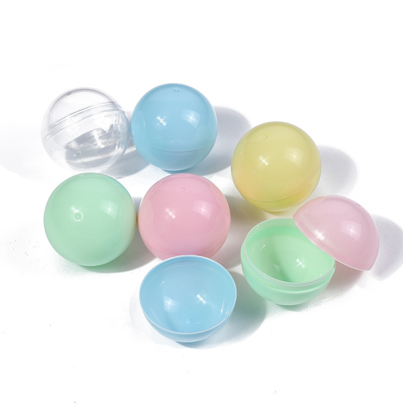 Gashapon Shell 28Mm-200Mm Colorful Transparent Plastic Kidsren's Small Toys Surprise Gift Gashapon Ball Manufacturer Direct Approval