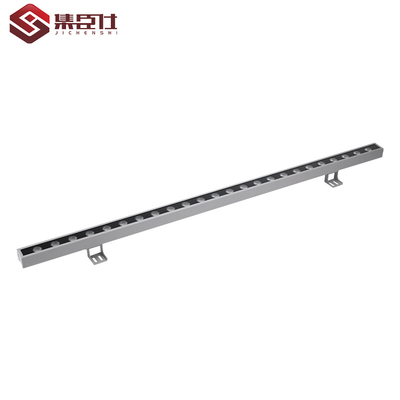 Led outdoor wall washer lamp DMX512 lighting engineering linear lamp 18W exterior wall colorful low voltage 24Vrgb line lamp
