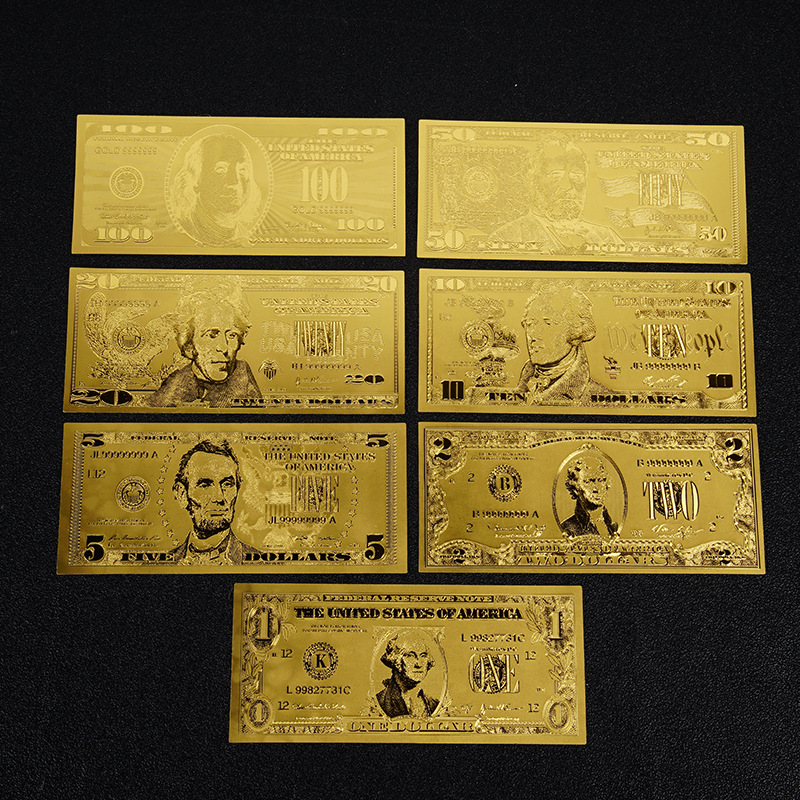 Памятная монета с золотой фольгой, пластиковая, 1,000,000 юаней, индивидуальная настройка