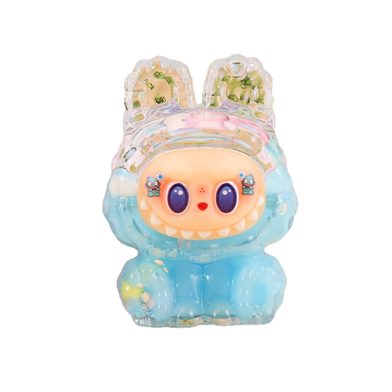 New Cartoon Liquid Sand Figurine Creative Oil-Filled Doll Liquid Sand Bottle Desktop Office Decoration Wholesale