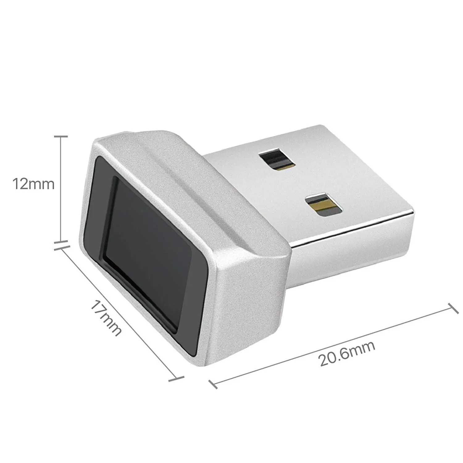 Mini USB Fingerprint Reader Windows 10/11 Biometric Scanner Padlock Laptop Finger