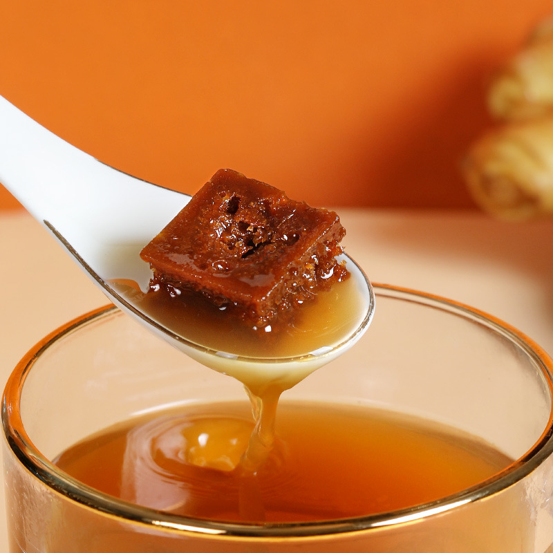 Yunnan soil brown sugar block individually small package old brown sugar 17g genuine goods pure handmade authentic sugar cane brown sugar bulk