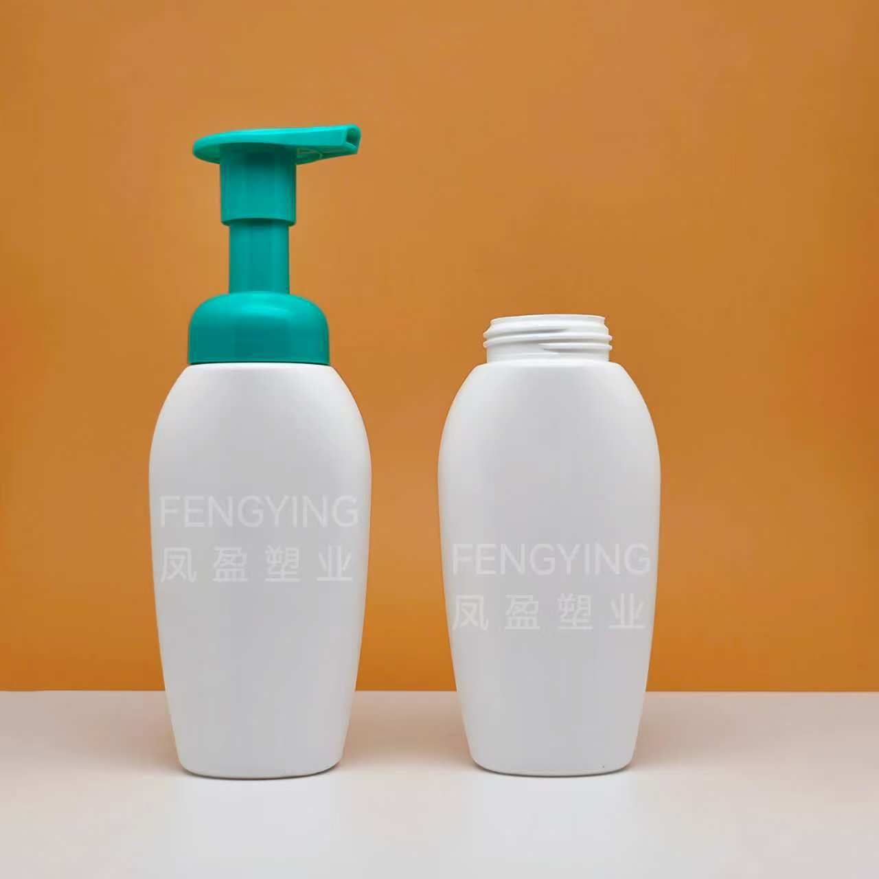 Fengying Plastic Hdpe 200ml Foam Bottle Facial Cleanser Bottle Hand Sanitizer Bottle Daily Chemical Care Product Packaging Material