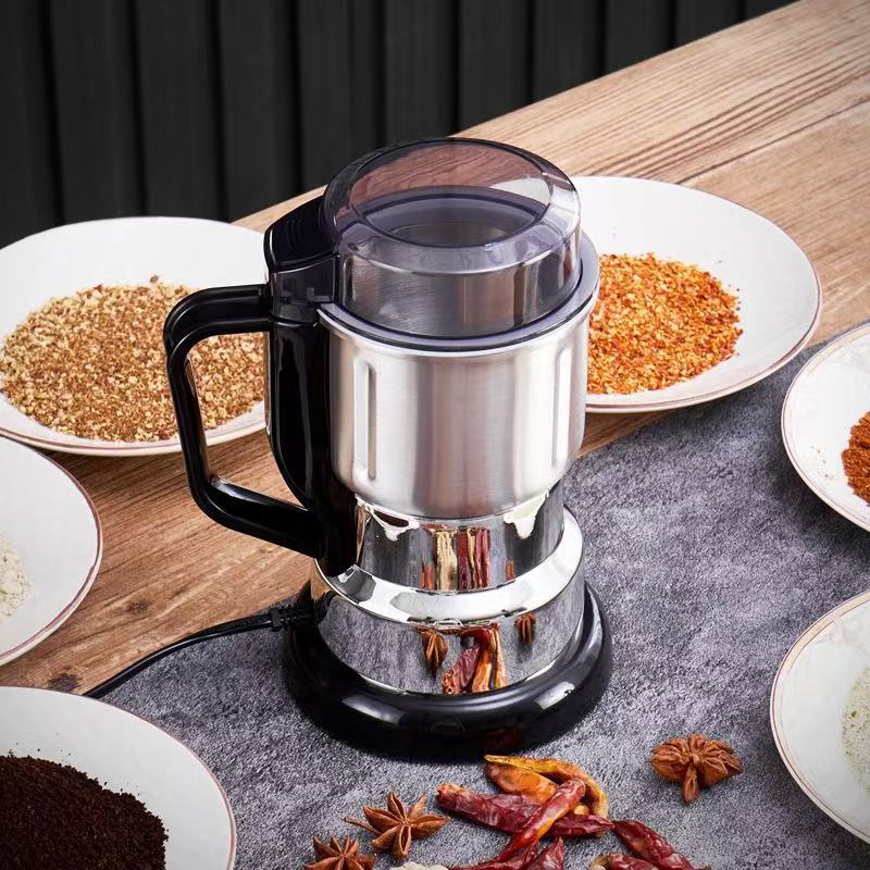 Electric Grinder Wholesale Household Small Grain Grinder Fine Powder Flower Medicinal Material Wall Breaking Machine Factory Direct Supply