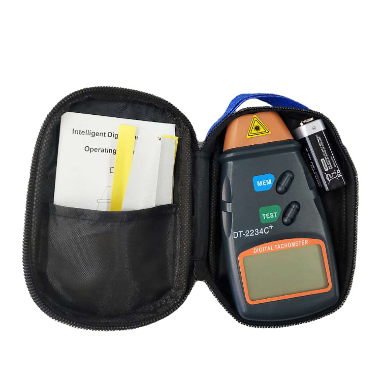 Infrared Tachometer Photoelectric Speedometer Led Digital Tachometer Speedometer Non-Contact Tachometer