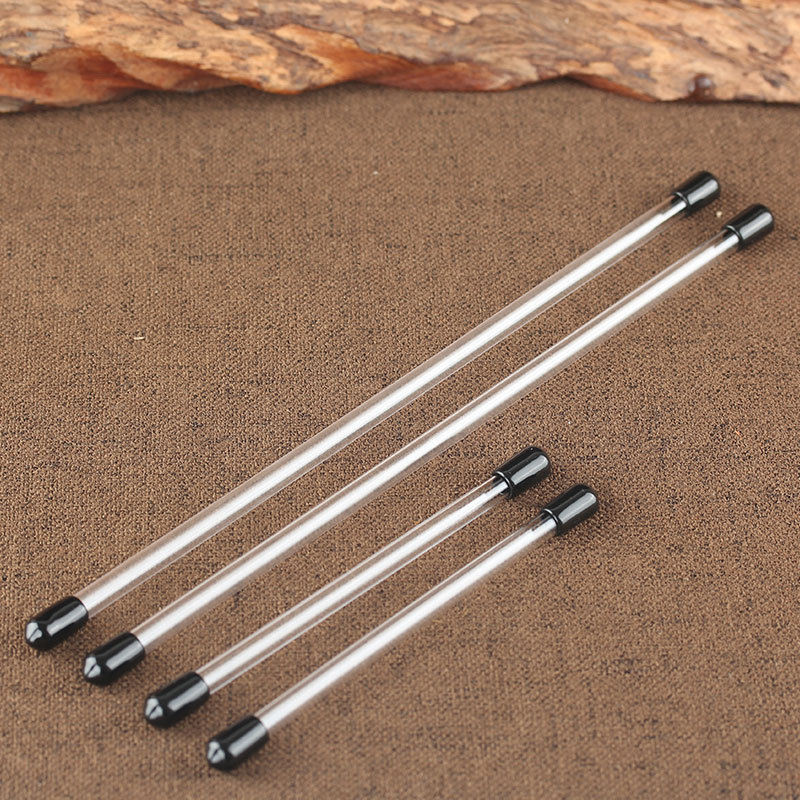 Factory wholesale acrylic line incense Tube 1g 2G trial loading experience small incense tube sandalwood lying incense hose storage tube