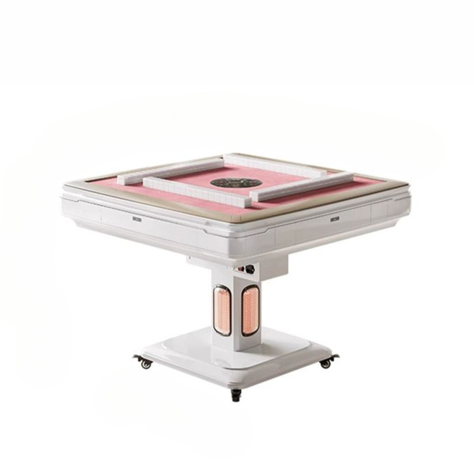 Mahjong Machine Fully Automatic Household Folding Mahjong Table High-End All-In-One Dining Table Dual-Purpose Four-Port Machine