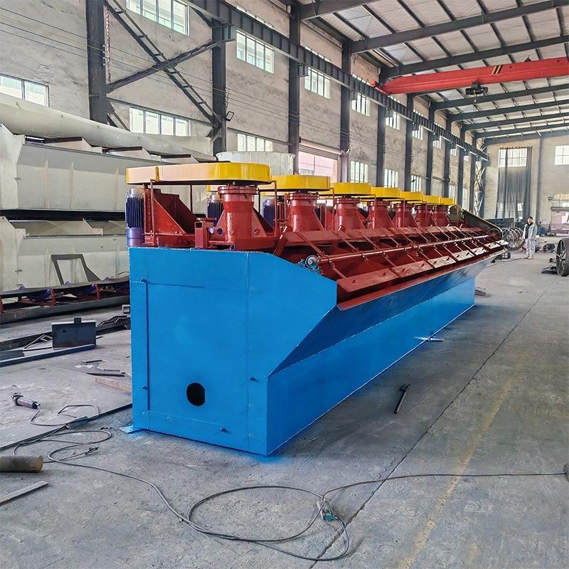 Flotation Machine Self-Priming Mechanical Stirring Inflatable Flotation Equipment Mineral Processing Gold Mining Production Line Sandstone Gold Factory Direct Sales
