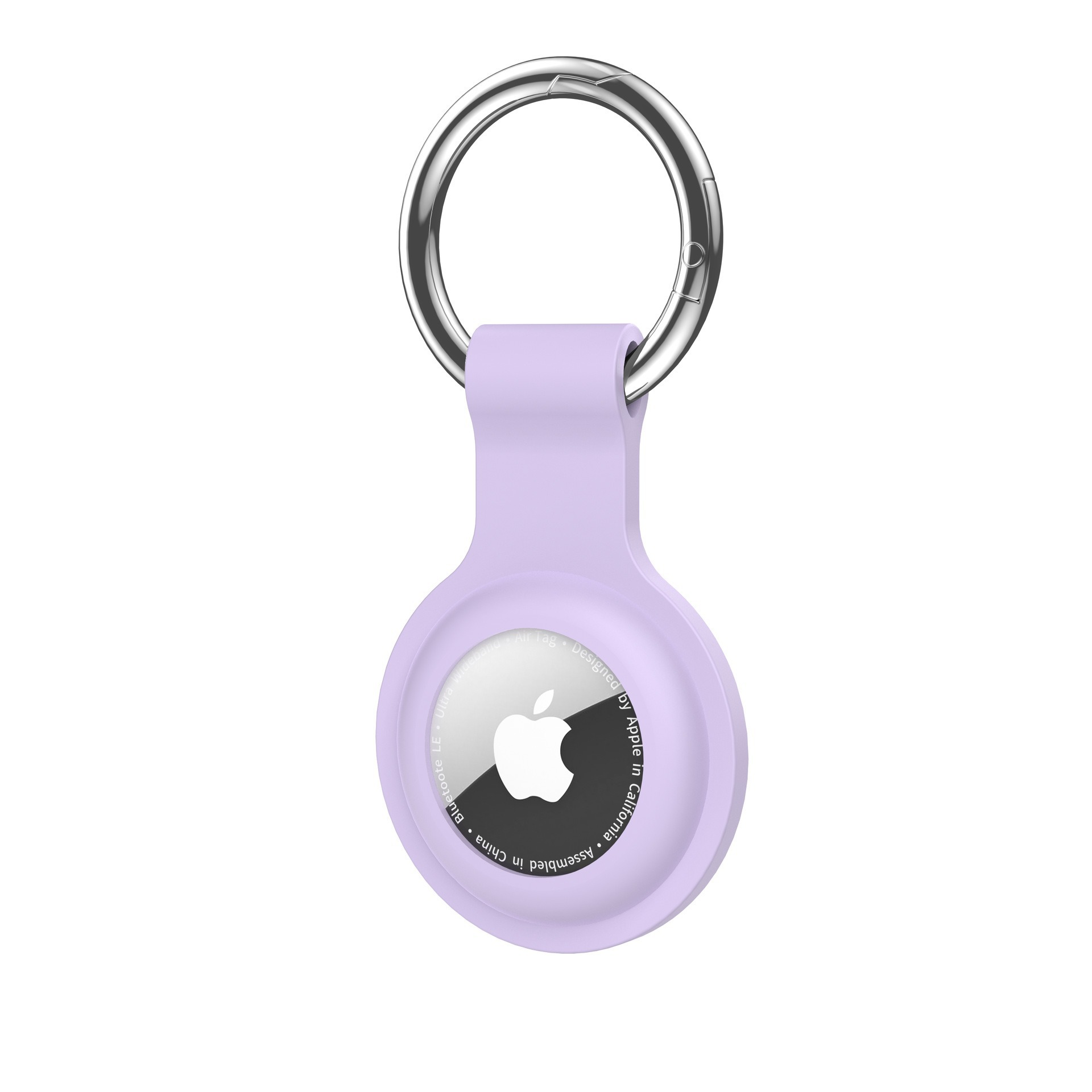 Suitable for Apple Airtag Protective Case, Locator Anti-Lost Device Keychain, Silicone Waterproof Airtag2 Protective Case