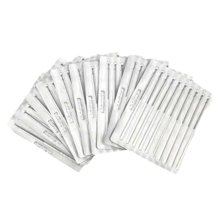 Yunlong Brand Medical Acupuncture Needles, Disposable Sterile Acupuncture Needles, Ring Handle Needles, Special Needles, 100 Pieces for Delivery