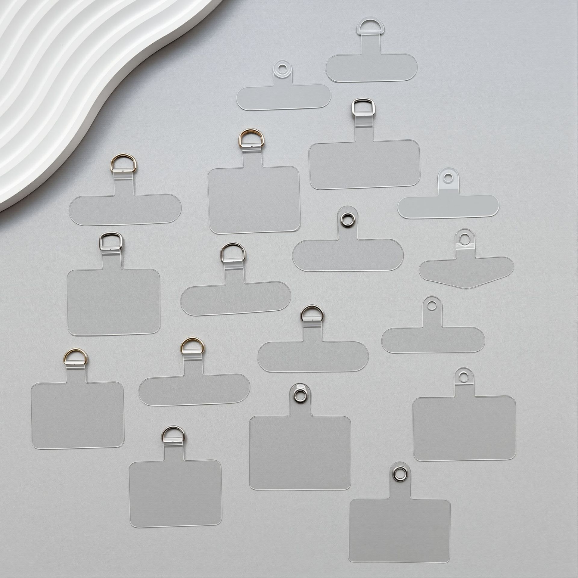 Tpu Phone Case Crossbody Lanyard High Transparency Spacer Patch Clip Connecting Piece Fixing Piece Phone Spacer