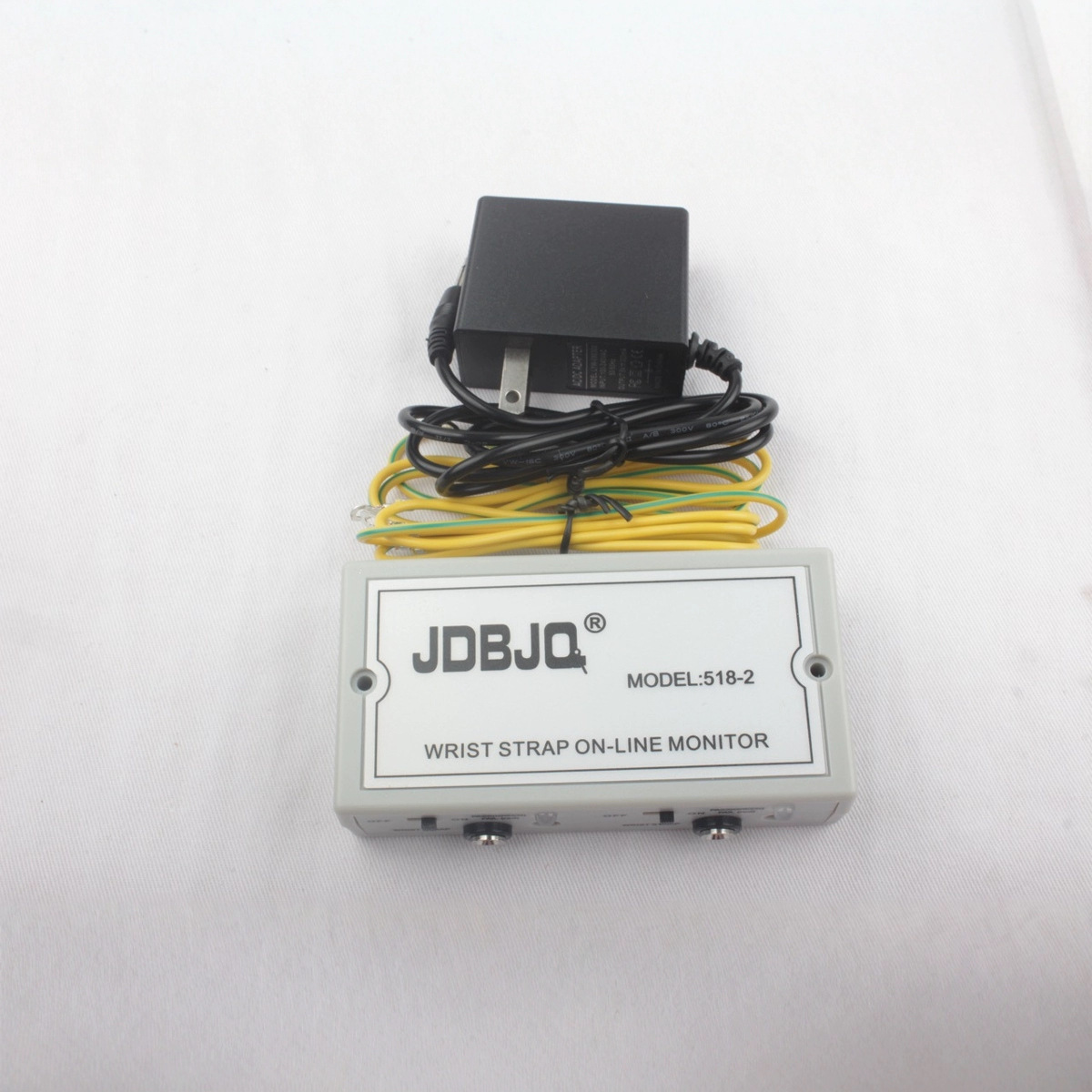 Single Station Electrostatic Ring Grounding Monitor 518-1 Anti-Static Wrist Strap Alarm Bracelet Detector