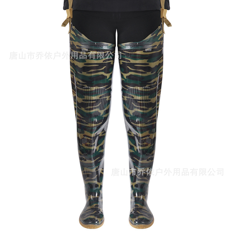 Rice Planting Shoes Rice Planting Boots Men's and Women's High-tube Paddy Field Shoes Water Over-knee Beef Tendon Soft Flat Water Shoes Wading Boots