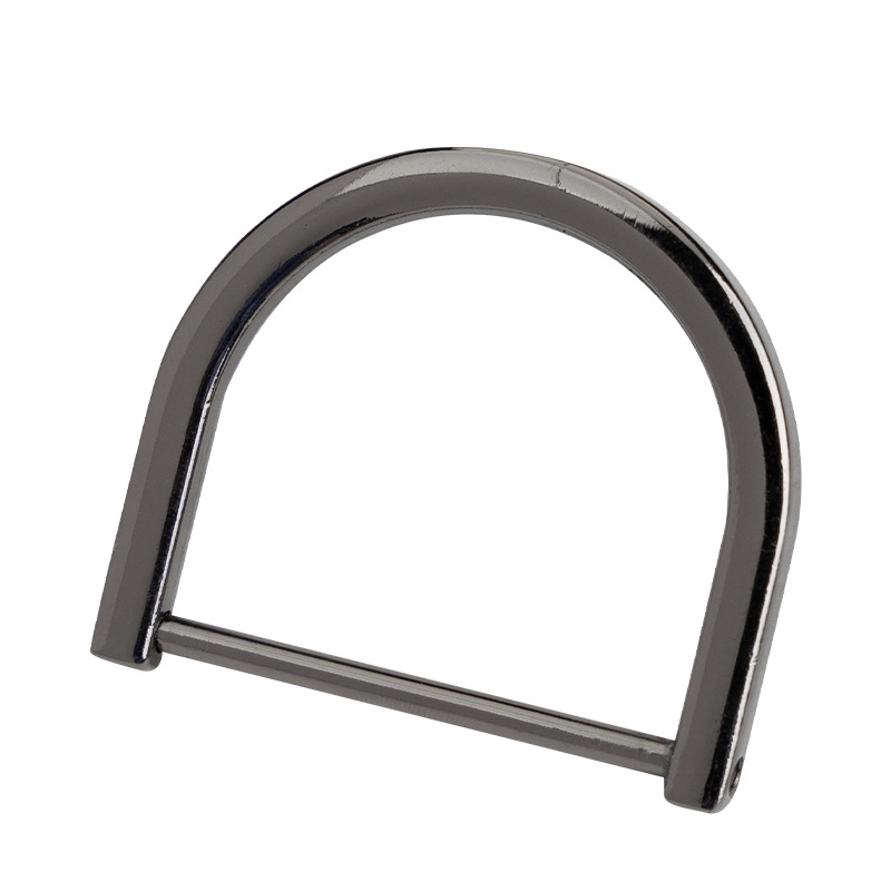 Bag Button Accessories Turnbuckle Detachable Button D Buckle Rivet Metal Hardware Nail D Leather Bag Decorative Buckle