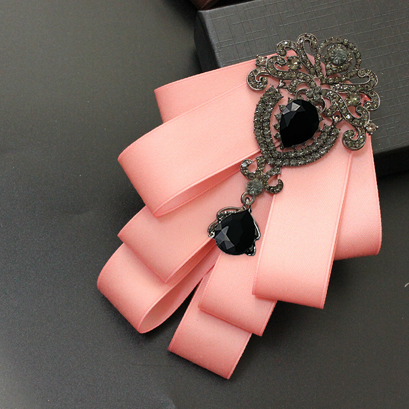 Rhinestone Men's Bow Tie Groom Wedding Best Man Wedding Bow Tie Host Performance Stylist Bow Tie Silver Rhinestone