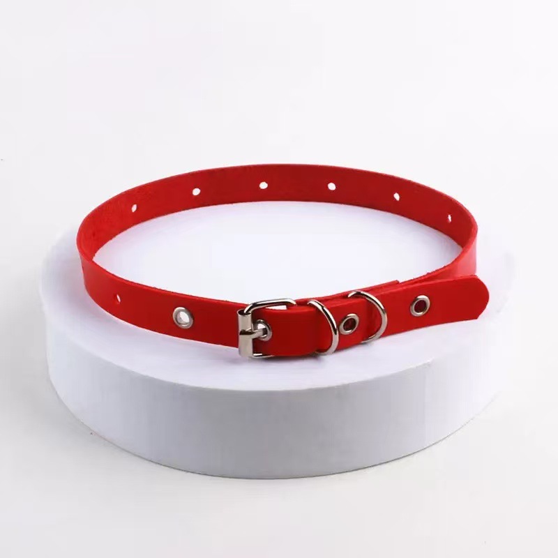 Панк плоский пряжка кожаный ремень-стиль, ретро уличная мода, чокер, нейлоновая версия, кожаная пряжка, нишевая цепочка на ключице