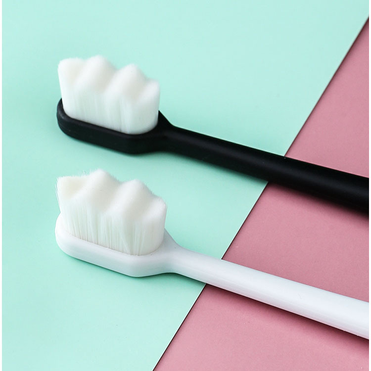 Japanese-Style Single Toothbrush with Fine Soft Bristles, Densely Packed, Adult Household Small Head Postpartum Toothbrush with Thousands of Bristles Wholesale