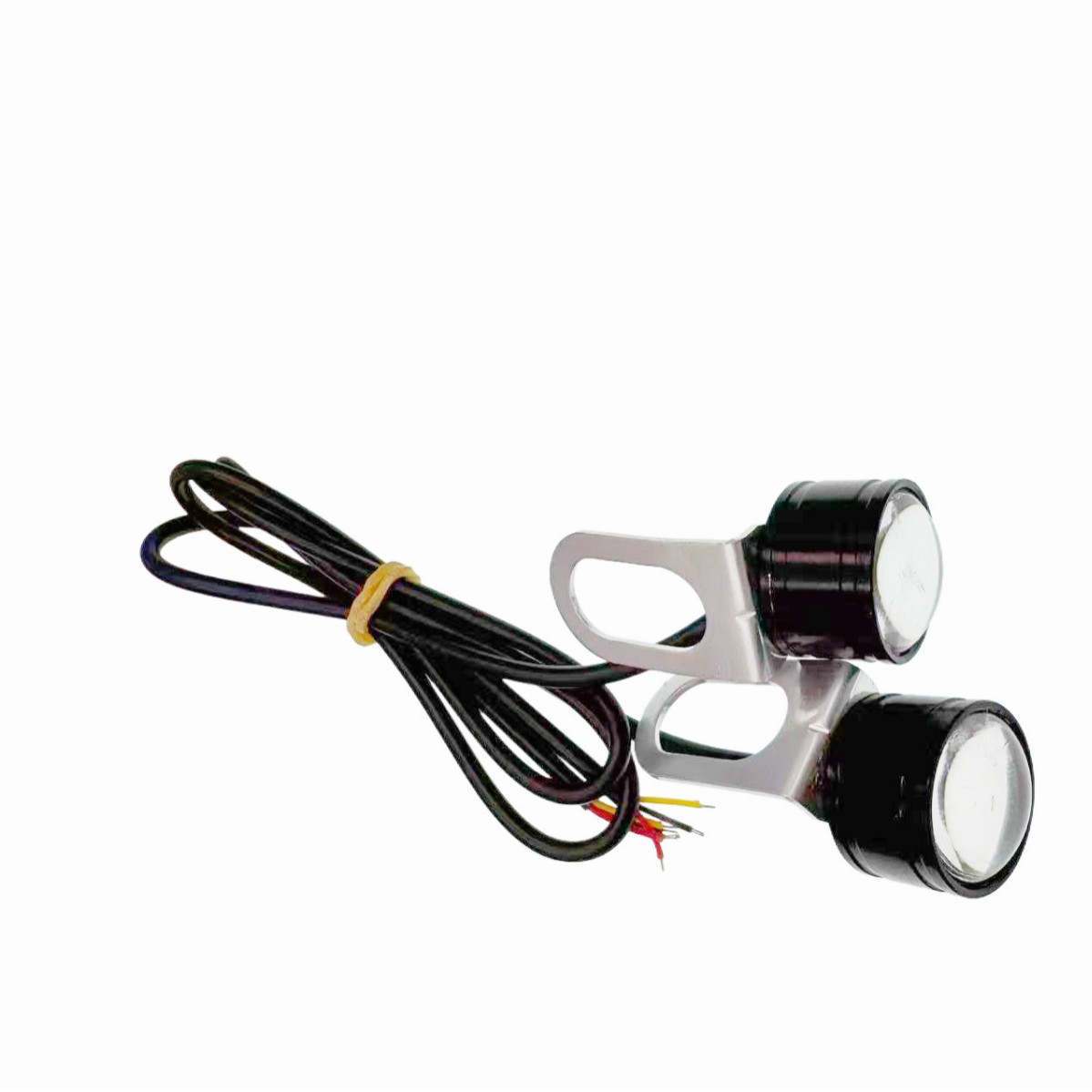 Colorful Eagle Eye Flashing Light Car Motorcycle Ghost Fire Modified Light 12Vled Highlight Rogue Light Rgb Color Changing Light