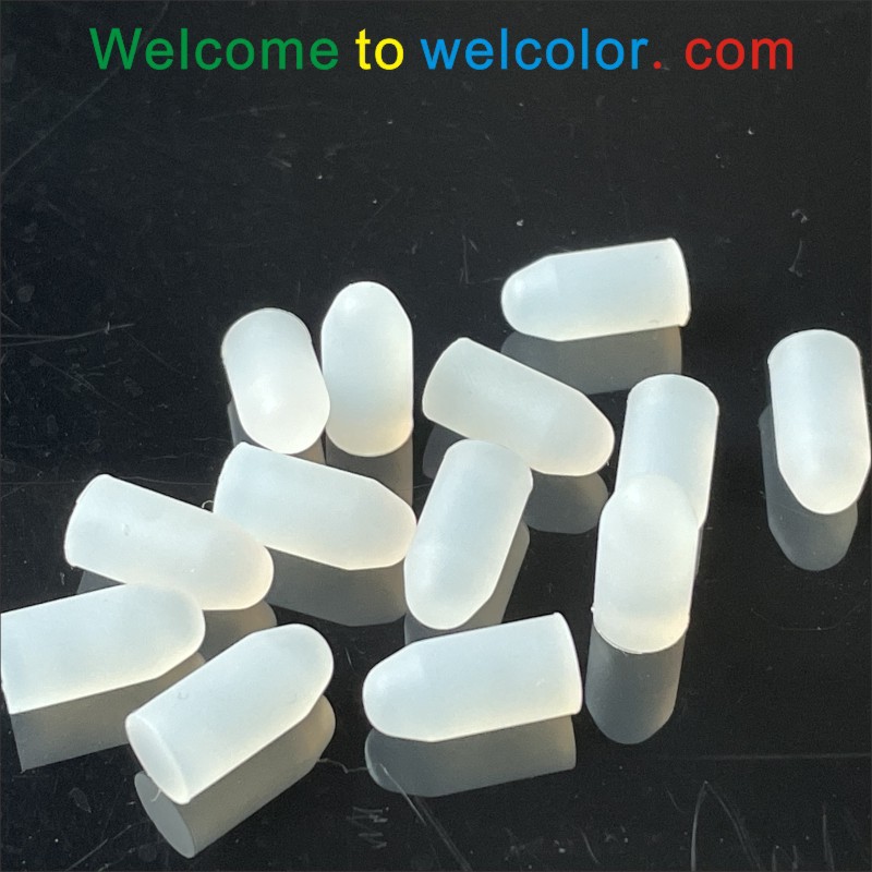 Ultra-high Long 10 12.5mm Silicone Rubber Sealing Plug Hole Plug Straight Column Bubble Wrap Anti-slip Stick