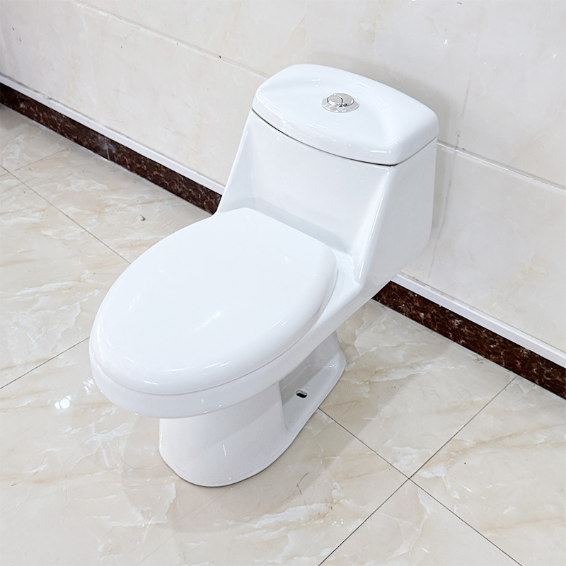 Удлиненный сифоновый туалет Sand Whale, туалет с одним корпусом, большой туалет, керамический туалет Chang Kudzu