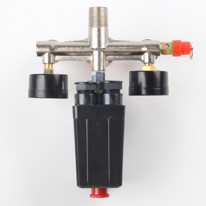 Air compressor air pump accessories Bama bracket automatic pressure control switch assembly German European export cross-border valve
