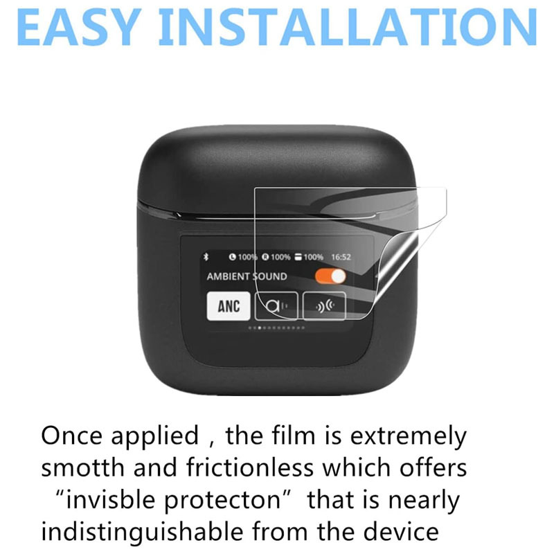 For JBL Tour Pro 2 LCD Screen Film Smart Bluetooth Headset Film Screen 9H HD Explosion-proof Soft Film