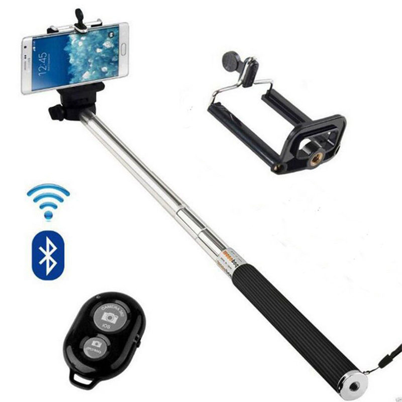 Spot Monopod Selfie Stick Stainless Steel 7-Section Telescopic Selfie Stick Gopro Selfie Stick Camera Extension Rod