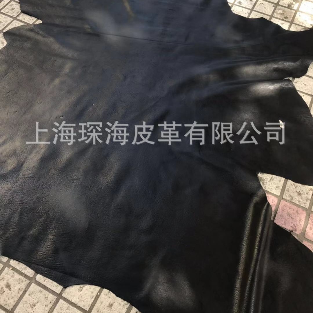 Гладкая кожа из растительного дубления, конская кожа, кожаная одежда, мотоциклетная одежда, кожаная ткань, черная кожа