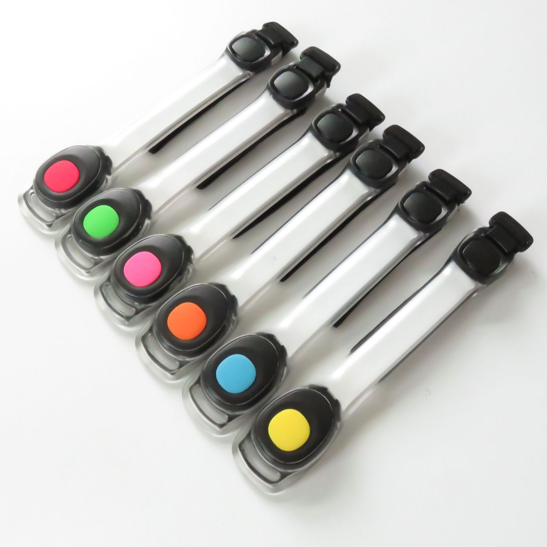 Night outdoor sports luminous small gift led luminous arm light night running riding warning luminous wrist strap