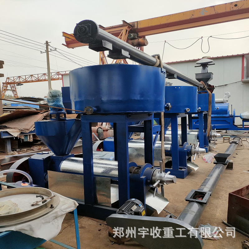 30-50 Tons/Day Oil Seed Oil Cake Secondary Pressing Equipment, Rapeseed Peanut Soybean/Coconut Meat Oil Sunflower Oil Press Set