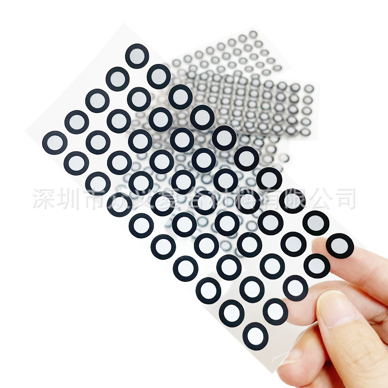 Handheld laser scanner marking point inside 6 outside 10 high reflective reverse modeling copy number magnetic reflective point manufacturers