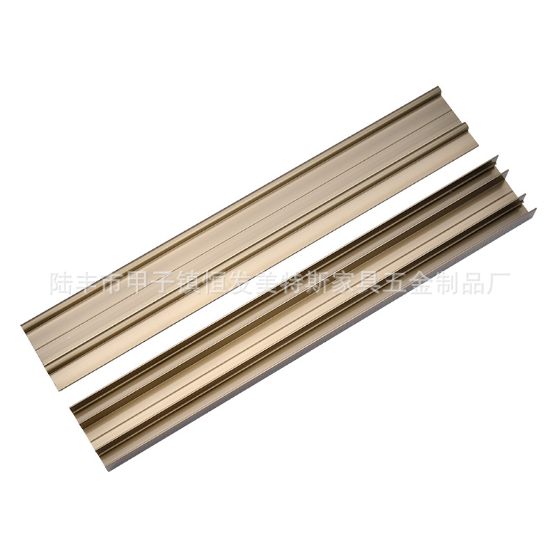 New door sliding track cabinet door push pulley free slot light sliding rail rail accessories