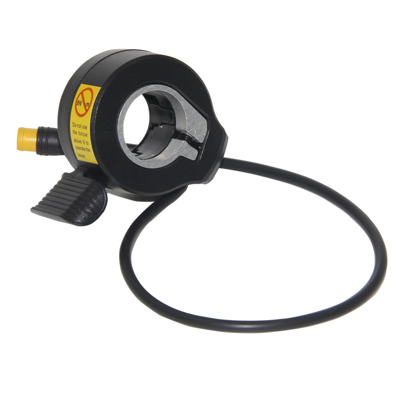 Lithium Electric Bicycle Accelerator Handlebar Speed Adjustment Handlebar Thumb Transmission Speed Control Finger Dial M8 130X Waterproof Head