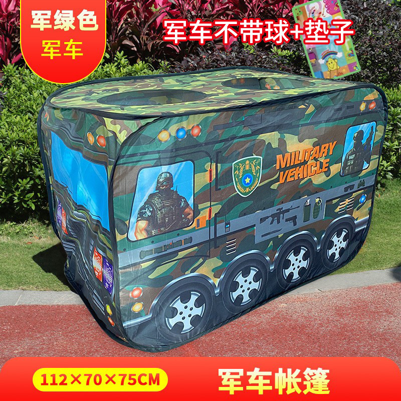 Cross-Border Amazon Best-Selling Children's Tent Game House Indoor and Outdoor Play House Easy to Fold Car Theme Toys