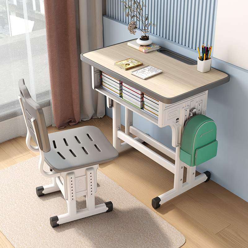 Учебный стол для учащихся начальной и средней школы, письменный домашний стол, школьный класс, класс по репетиторству, комплект стол и стул