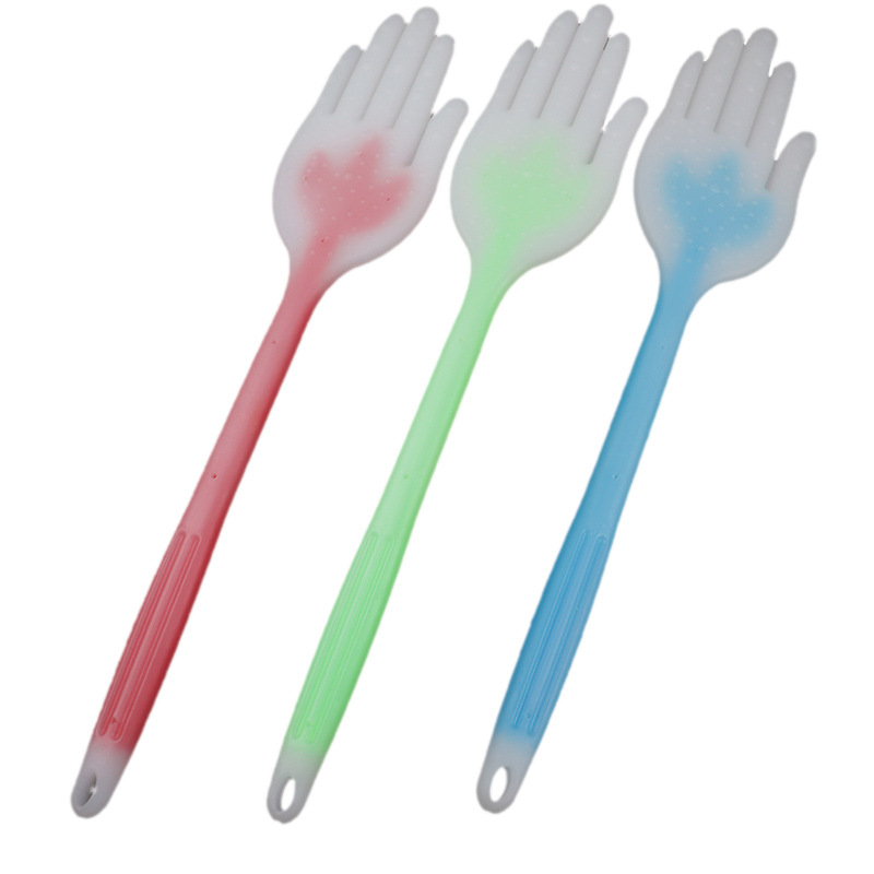 Extended Palm Meridian Slapping Board for Home Health and Fitness, Back Soft Slapping, Silicone Palm Massager